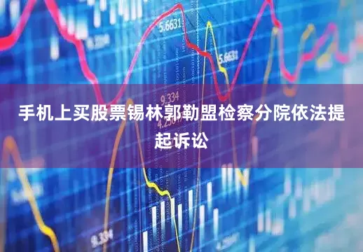 手机上买股票锡林郭勒盟检察分院依法提起诉讼